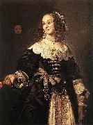 Frans Hals Portrait of Isabella Coymans oil painting